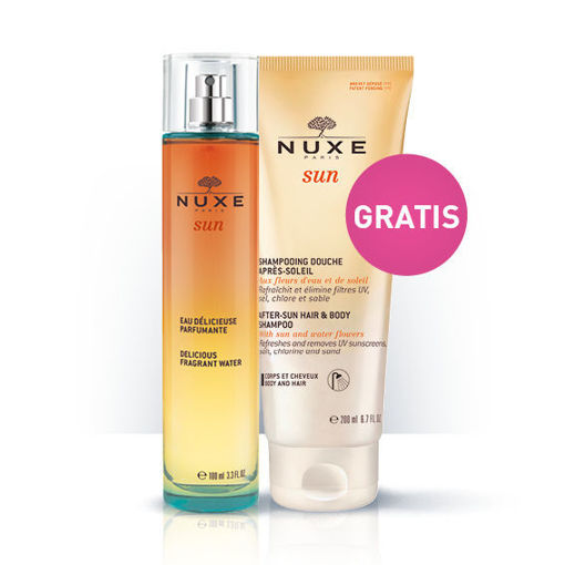 Sun Eau Délicieuse Parfumate & GRATIS Sun Shampooing Douche Après-solei