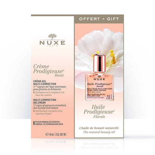 Crème Prodigieuse® Boost Crème gel multi-correction + GRATIS Huile Prodigieuse Florale