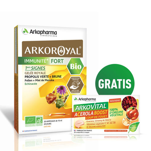 Arkoroyal® Immunité Fort BIO + GRATIS vitamin C