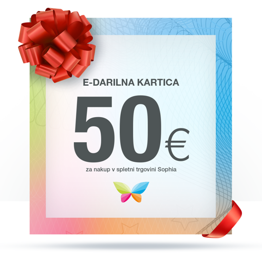 e-Darilna kartica 50 eur