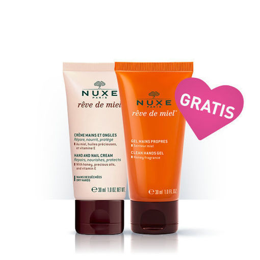 Nuxe krema za roke Gratis cistilni gel