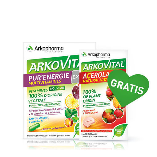 Arkovital® Pure Energy Expert + GRATIS vitamin C