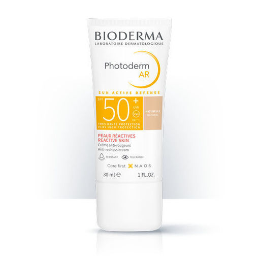 Bioderma 	Obarvana krema za kožo z rdecico