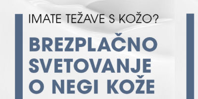 Imate težave s kožo? Brezplačno svetovanje o negi kože