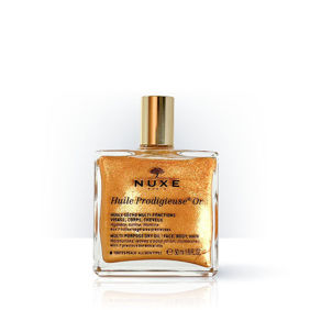 Nuxe suho olje z blescicami