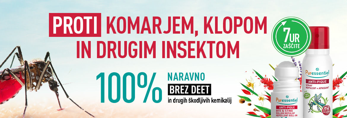 Repelenti proti komarjem, klopom in drugim insektom | Spletni butik za ...
