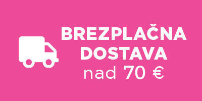 Brezplačna dostava ob nakupu nad 70 €